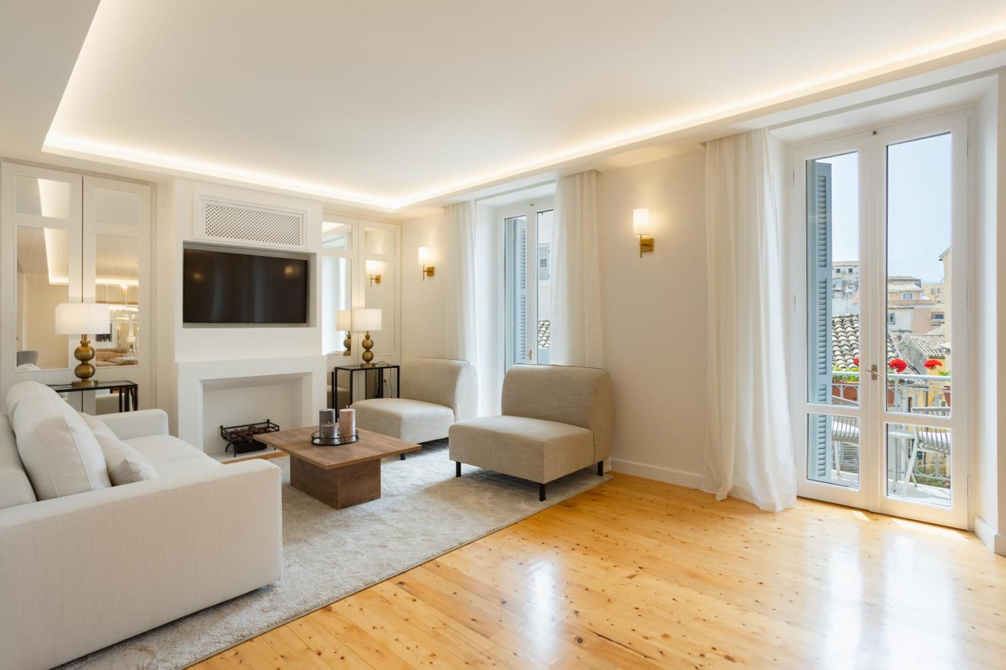 Agora Luxury Apartment By The Boyar Collection Corfu  Exteriör bild